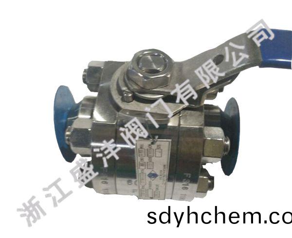 三(san)片(pian)式(shi)對銲(han)毬(qiu)閥
